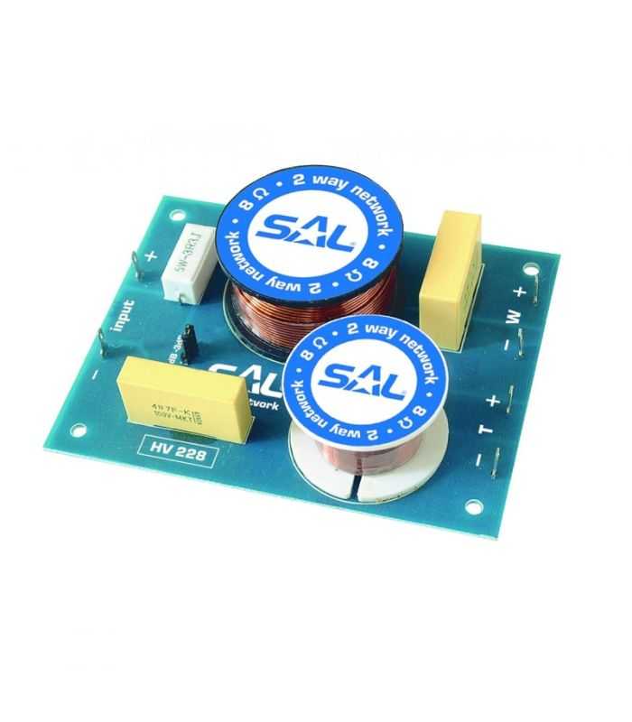 Filtru 2 cai 8 ohmi 200W frecventa 3000Hz gradient de taiere 12 dB/octava nivel iesire comutabil inalte 0/-3dB SAL