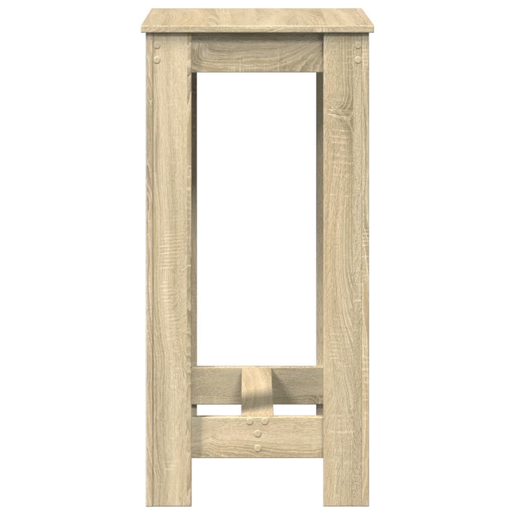 Masa bar, stejar sonoma, 51x50x103,5 cm, lemn prelucrat — imaginea 5