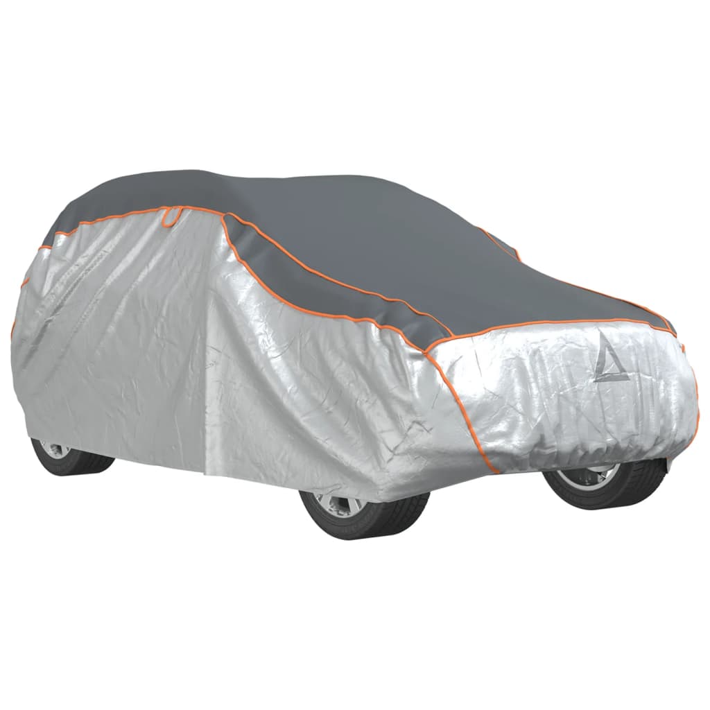 Husa auto SUV, protectie grindina, complet, gri si argintiu, M