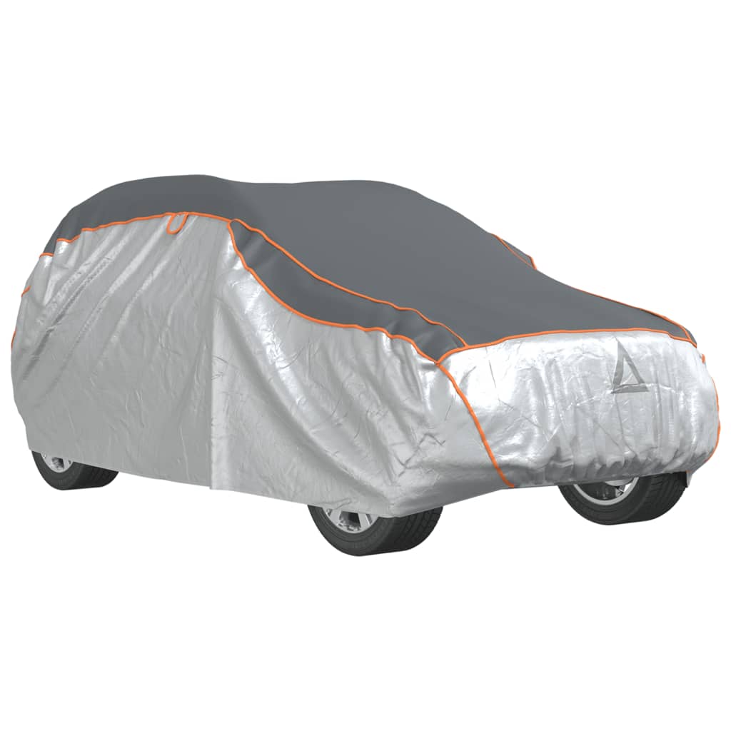 Husa auto SUV, protectie grindina, complet, gri si argintiu, XL