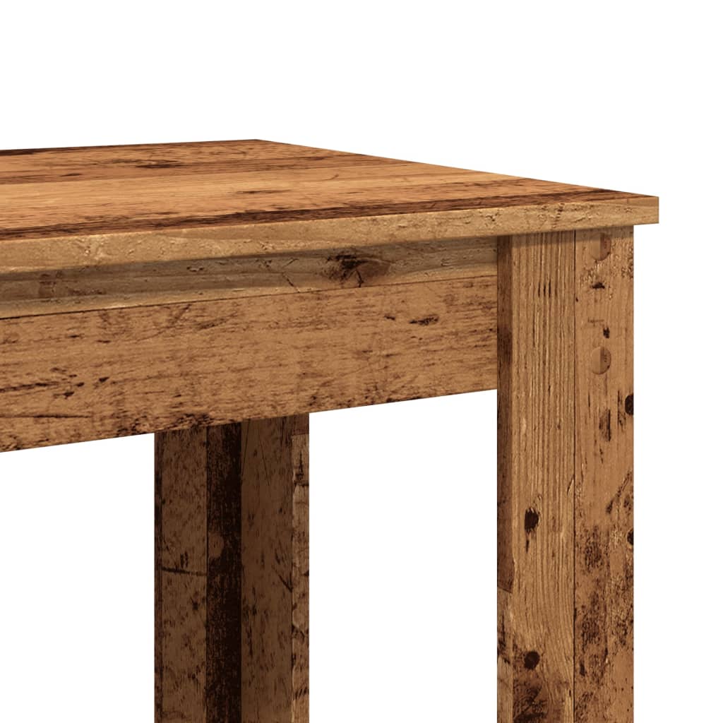 Masa bar, lemn vechi, 51x50x103,5 cm, lemn prelucrat — imaginea 7