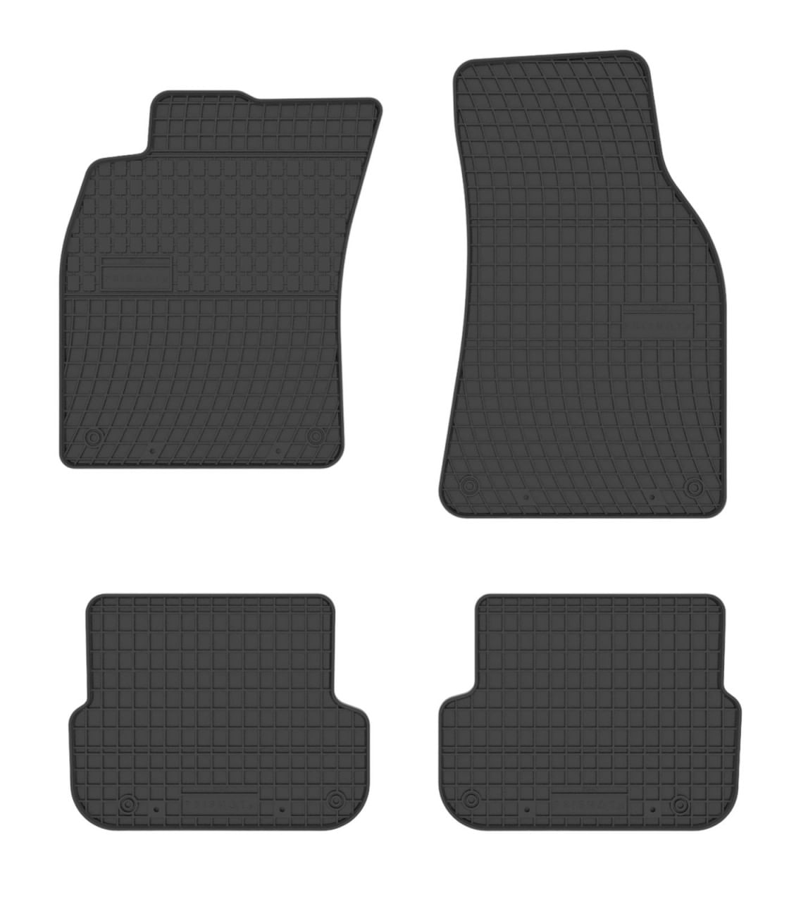 Set 4 Covorase cauciuc compatibile cu Audi A6: C6 2006-2011