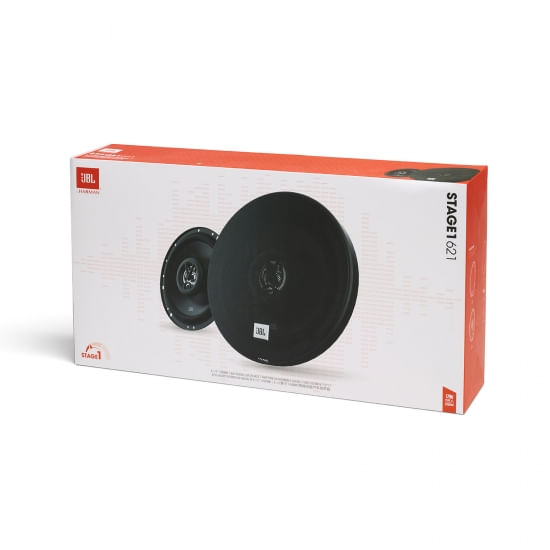 Difuzoare auto JBL STAGE1 621, 165mm, 175W, Negru cu grilaj de protectie