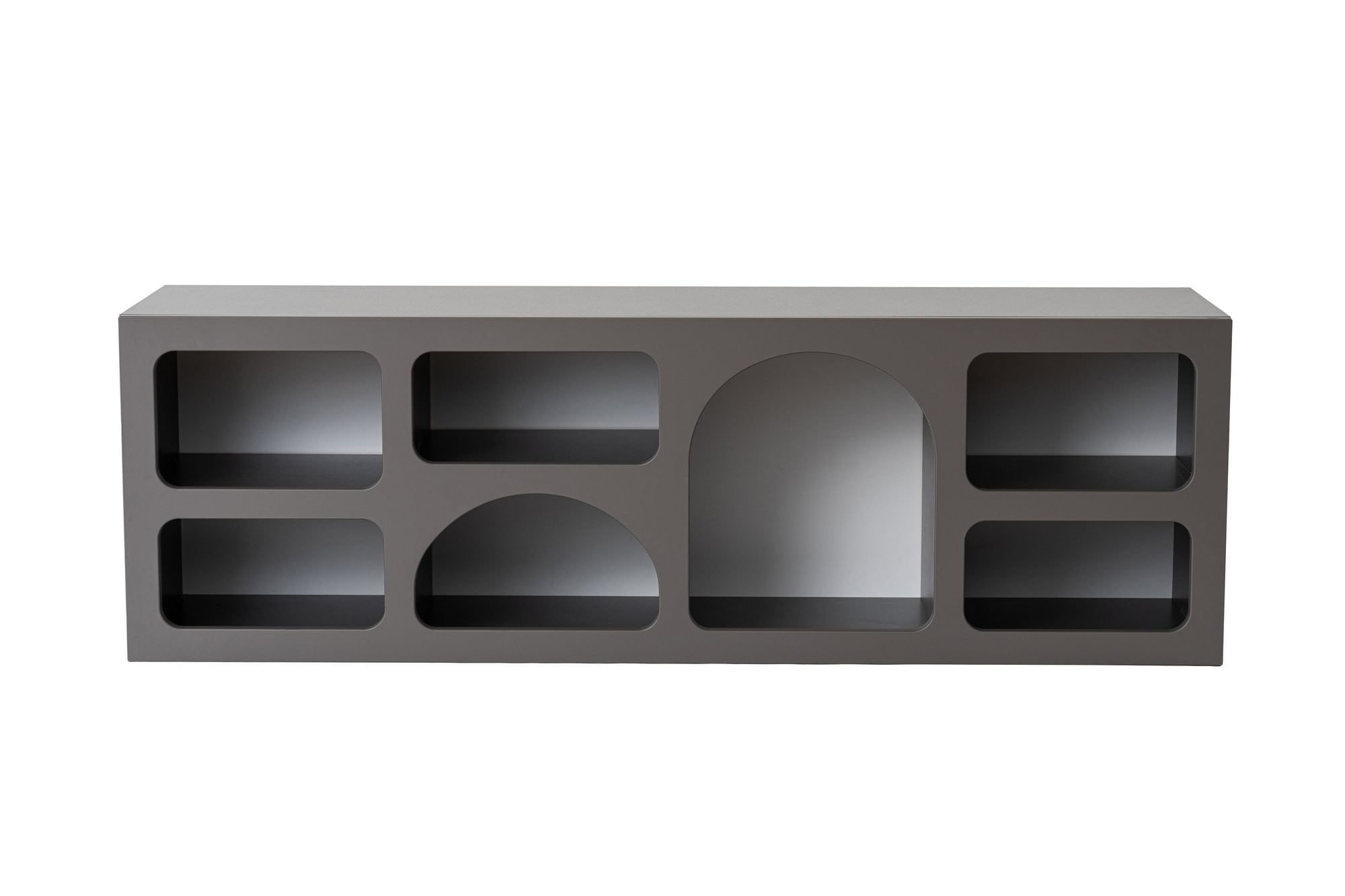 Comoda Hanah Home Lorin, antracit — imaginea 4