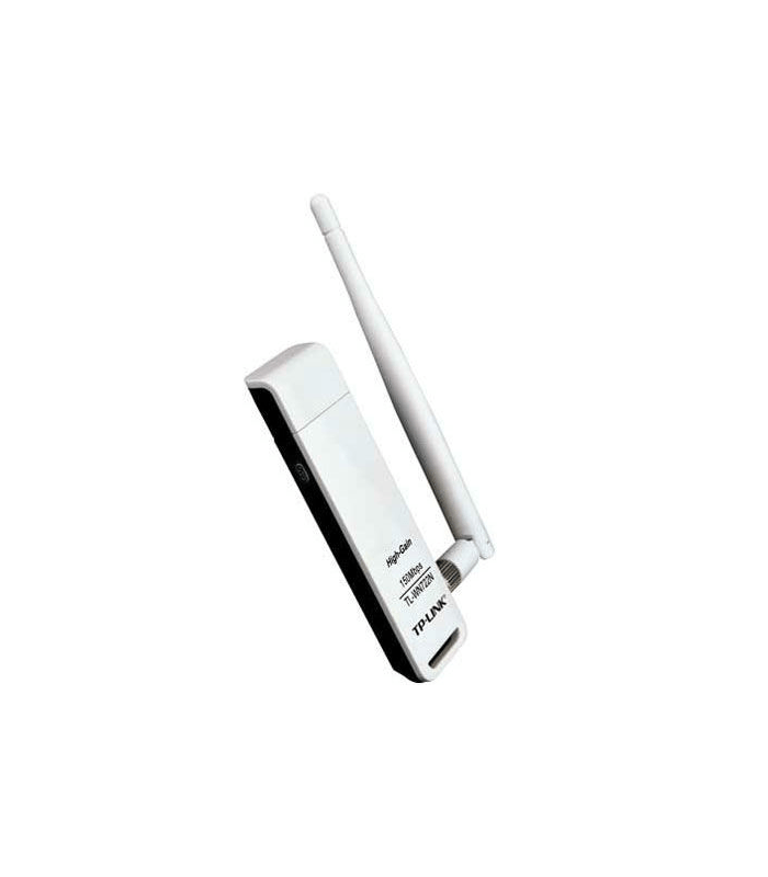 Placa de retea Card wi-fi USB +antena 4dbi b/g/n TL-WN722N v.3.0 150MB TP-Link