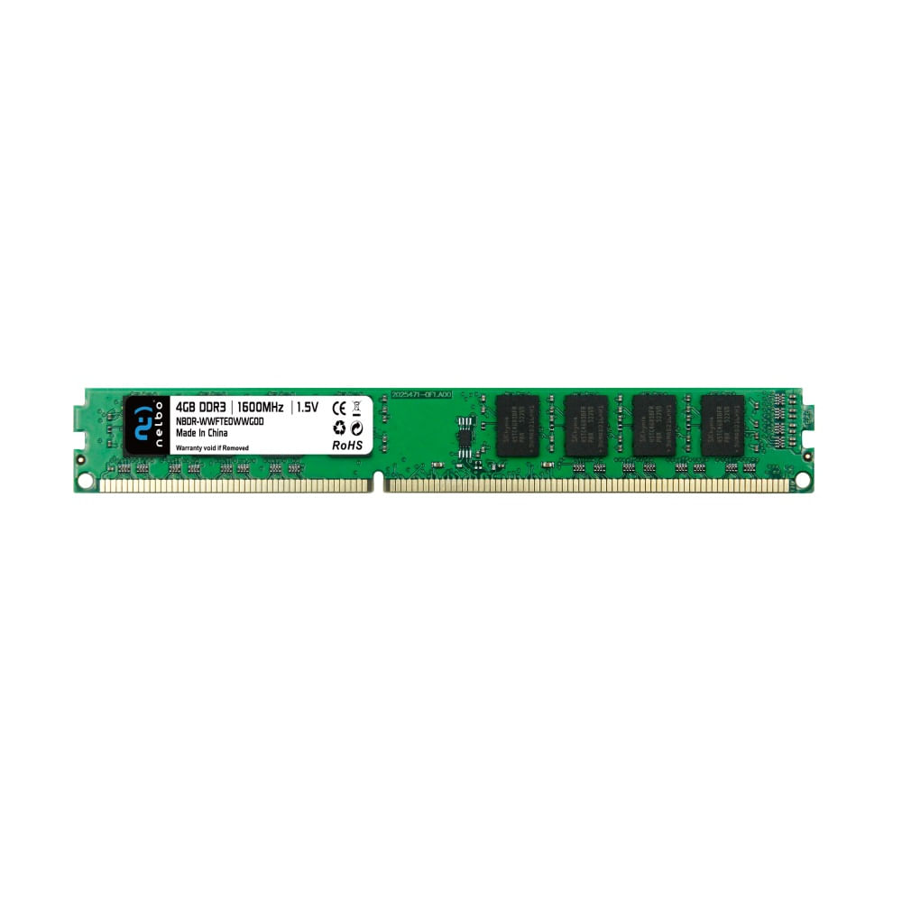 Memorie RAM 4 GB ddr3 Nelbo original, 1600 Mhz, pentru calculator