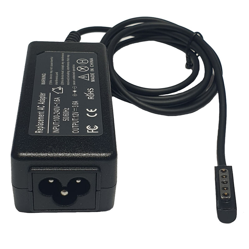 Incarcator laptop compatibil Microsoft Surface 2 43W 12V 3.6A, conector magnetic 5 pini