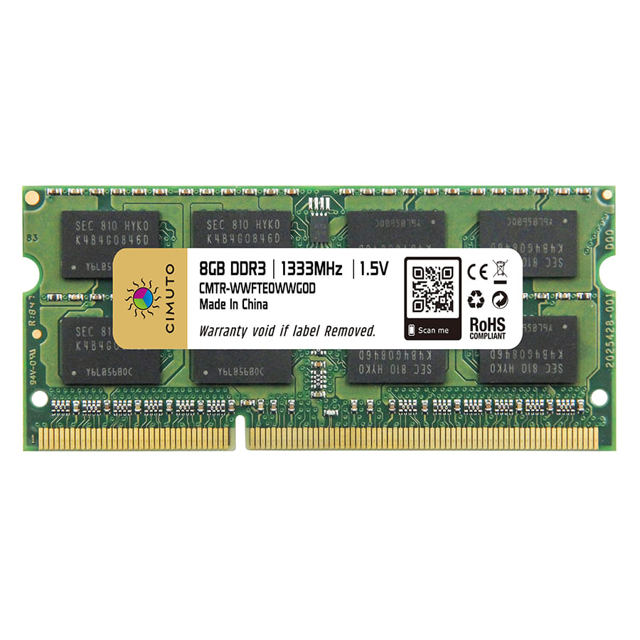 Memorie RAM 8 GB sodimm DDR3, 1333 Mhz, CIMUTO, pentru laptop