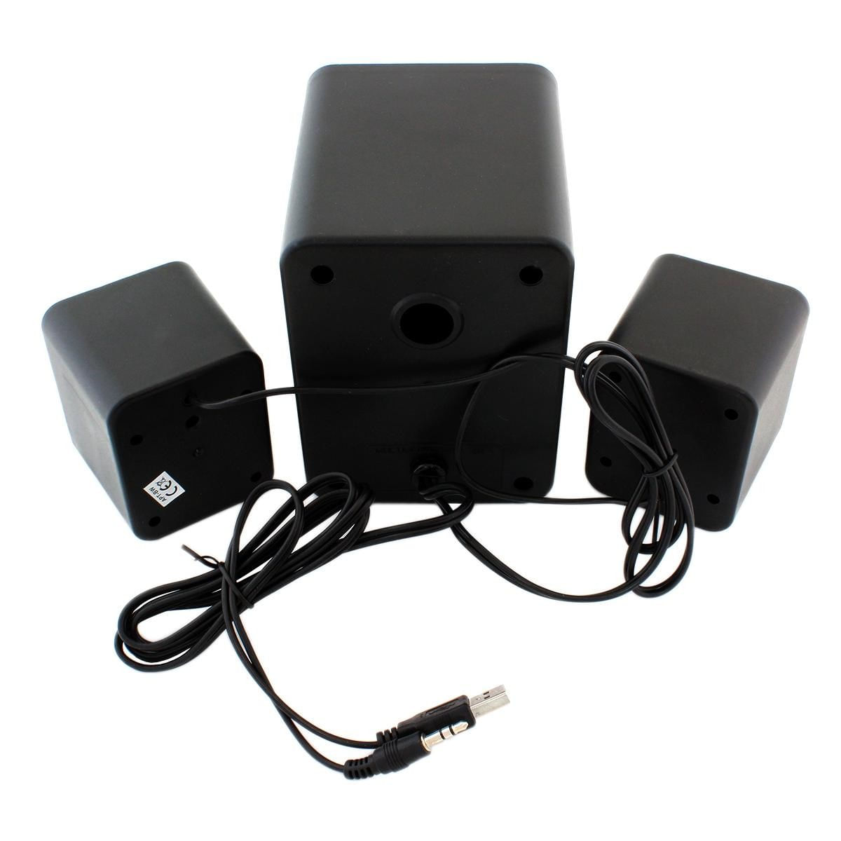 Boxe Stereo 2.1 cu conectare USB & Jack, putere 5W + 2 x 3W - 4 | YEO