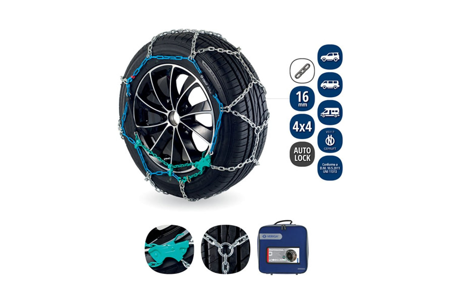 Lanturi antiderapante Veriga Professional NT 230