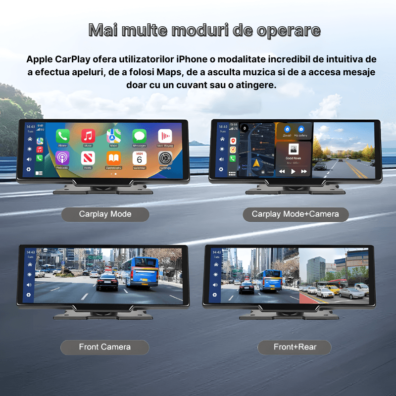 Navigatie auto multimedia MaGeCa C200, Apple CarPlay/Android Auto Wireless, Display 10.26 inch, 2 camere fata/spate - imagine 4