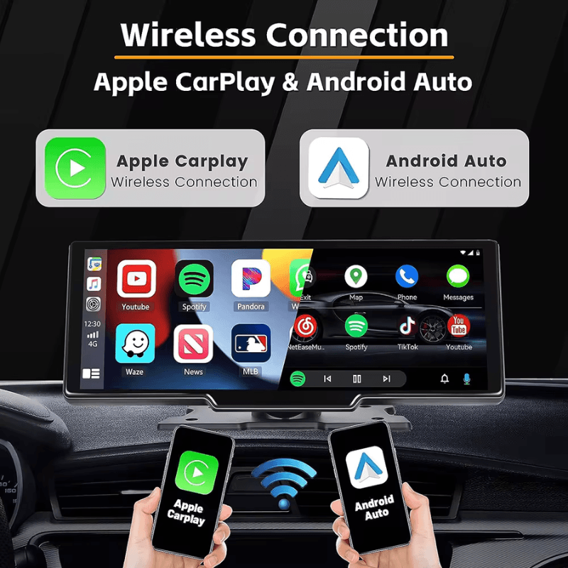 Navigatie auto multimedia MaGeCa C200, Apple CarPlay/Android Auto Wireless, Display 10.26 inch, 2 camere fata/spate - imagine 8