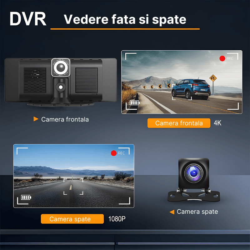 Navigatie auto multimedia MaGeCa C200, Apple CarPlay/Android Auto Wireless, Display 10.26 inch, 2 camere fata/spate - imagine 11