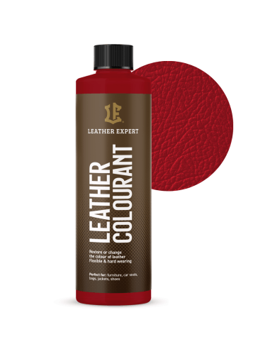 Vopsea piele Rosu Flamenco LEATHER EXPERT Leather Colourant 250ml - 1 | YEO