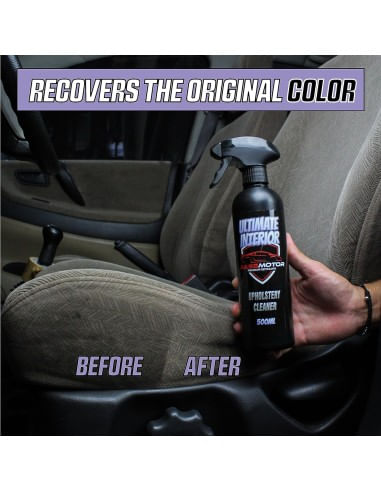Solutie Curatat Tapiteria si Alcantara cu Perie Inclusa Bass Motor Ultimate Interior, 500ml - 1 | YEO