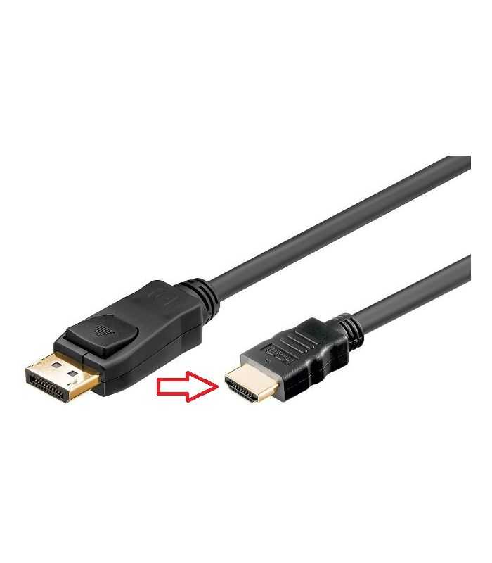 Cablu DisplayPort la HDMI 5m FullHD 1920x1080P 60Hz
