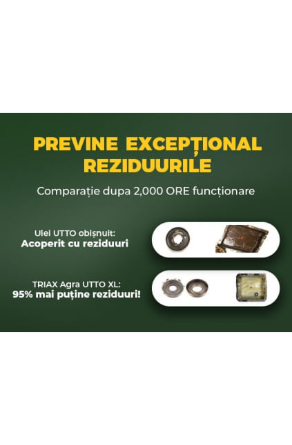 TRIAX Agra UTTO XL Ulei Hidraulic | Transmisie Semi Sintetic - Utilaje Agricole / 19 lt