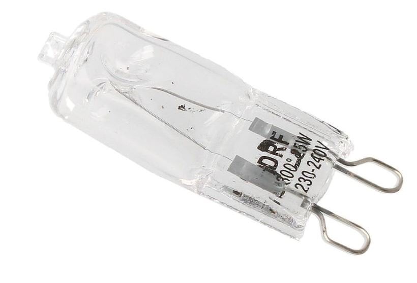 Bec halogen cuptor 300 grade, G9, T4, 25 W, lumina calda