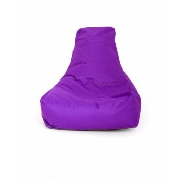 Fotoliu tip para, Big Bean Bag, textil umplut cu perle polistiren, mov — imaginea 2