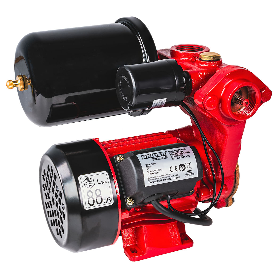 Mini hidrofor RD-WP550,550 W, 1