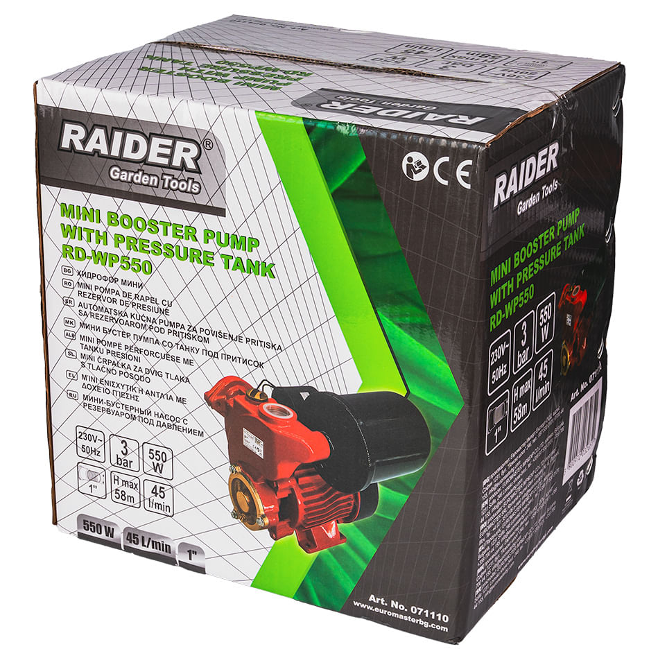 Mini hidrofor RD-WP550,550 W, 1