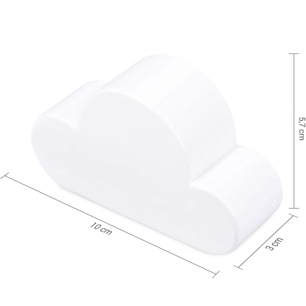 Set 2 Carlige de perete pentru chei, Kwmobile, Alb, Plastic, 42861.02 — imaginea 5