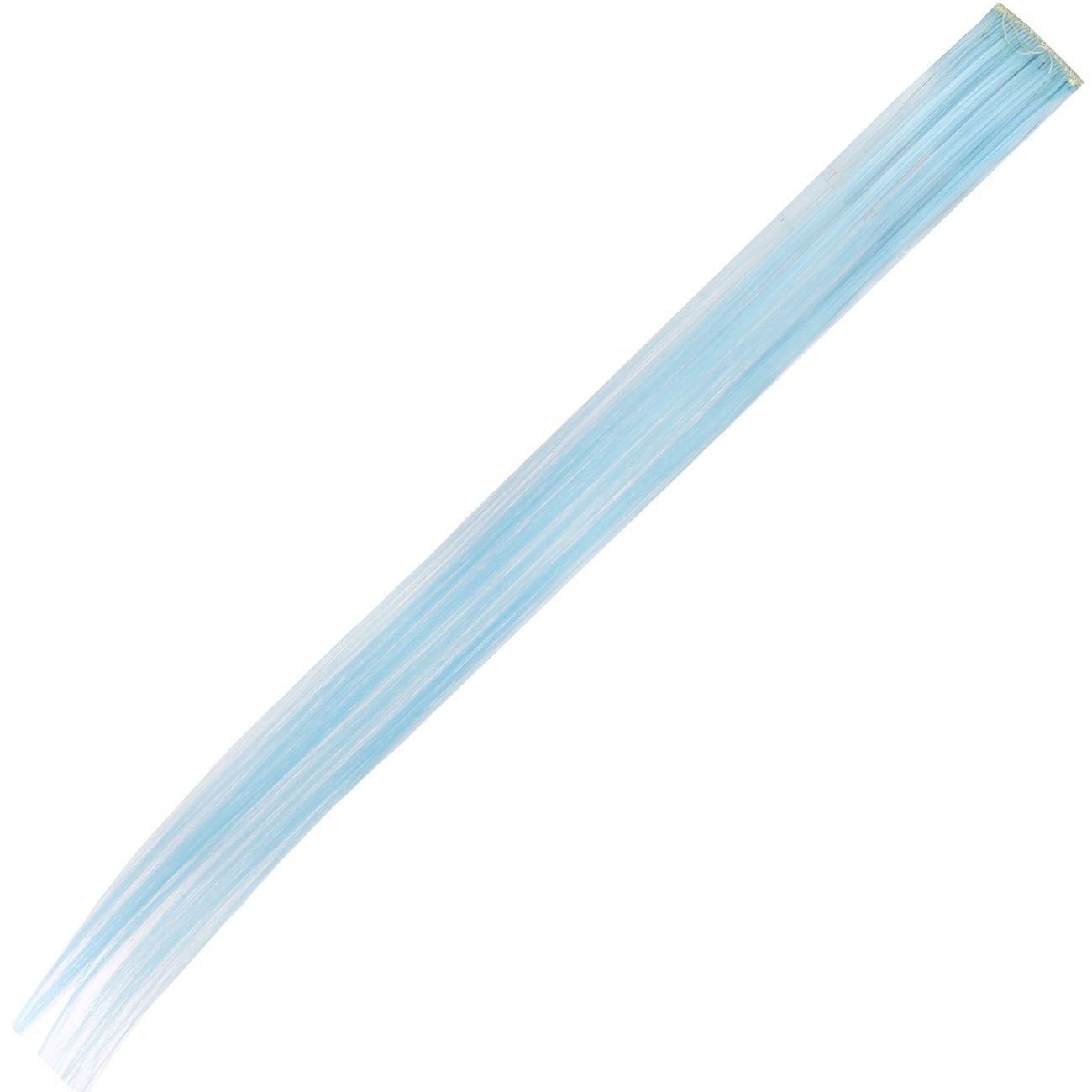 Extensie Par Dreapta cu Clips, Albastru, 51cm
