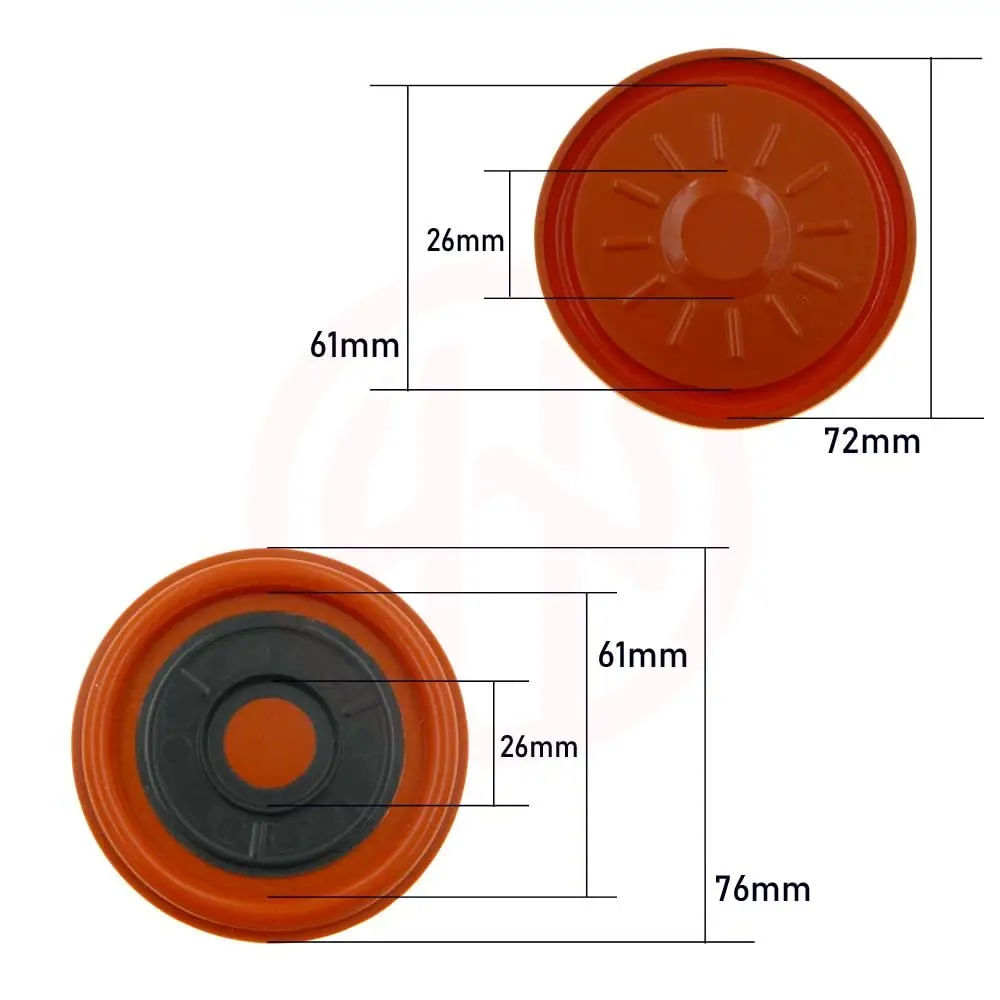 Kit de reparatie capac supapa PCV cu membrană BMW Mini Cooper N13 F20/F30 cod 11127646552 11127646553