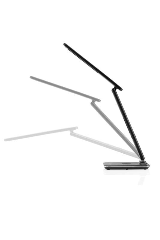 Lampa LED de birou ETA 1893 90000, 6.5 W, LCD afisare ora si data, alarma, baza incarcare wireless telefon — imaginea 6