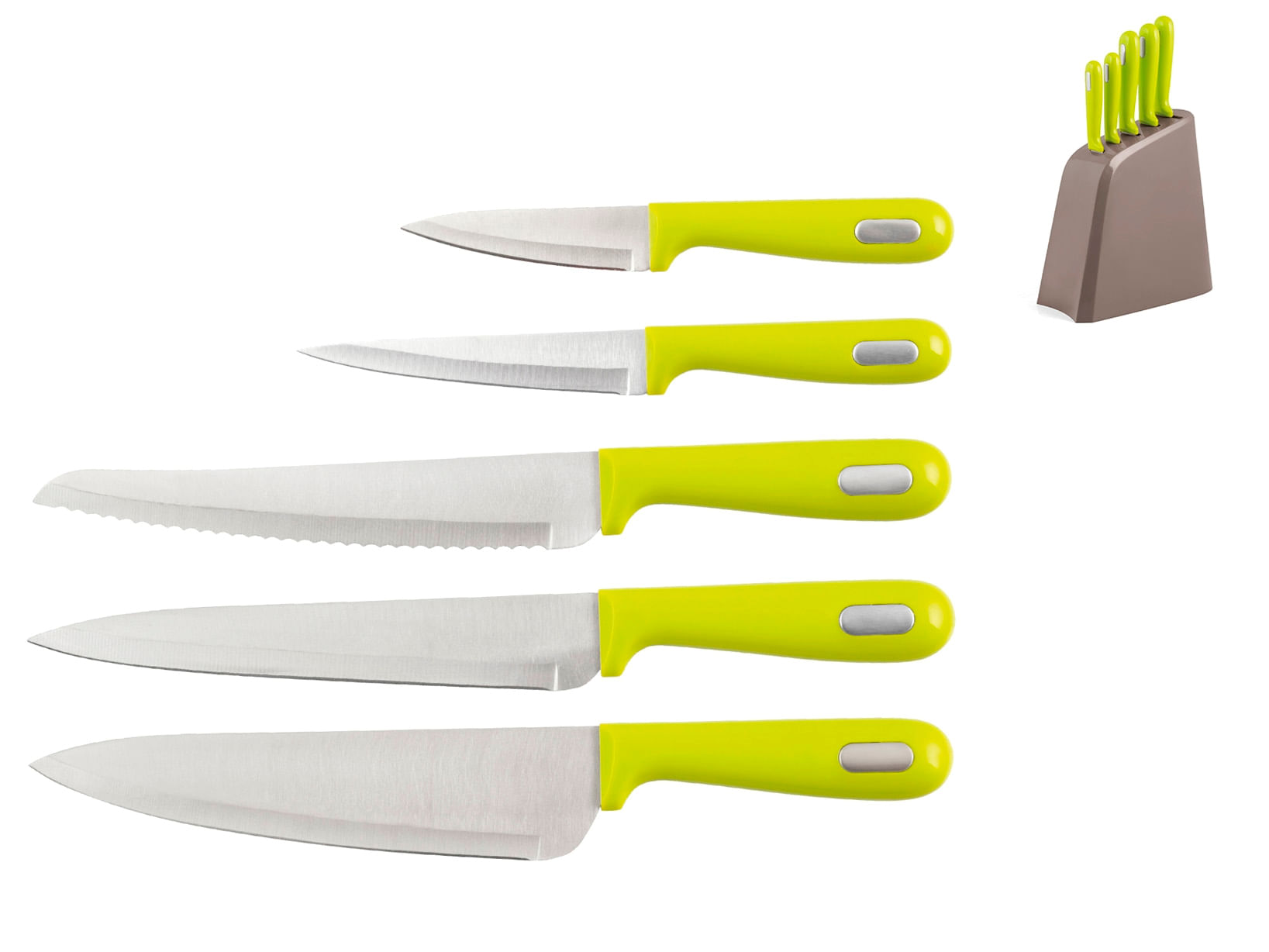 Set bloc 5 cutite profesionale inox, Shark, H&H — imaginea 5