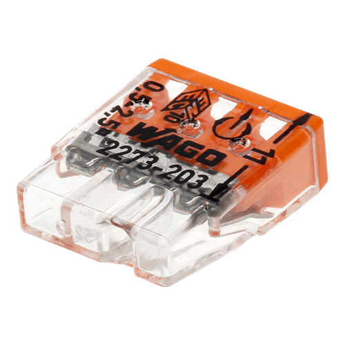 Conector compact de imbinare, 3 fire, max. 2.5 mm² (100 buc.) - WAGO 2273-203