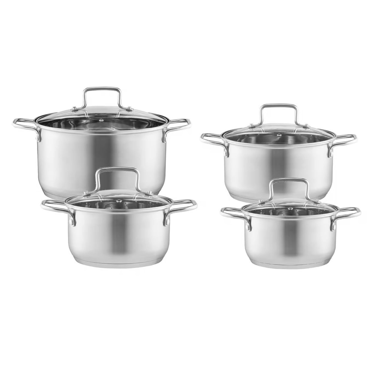 Set oale inox, 8 piese, AMBITION Hugo