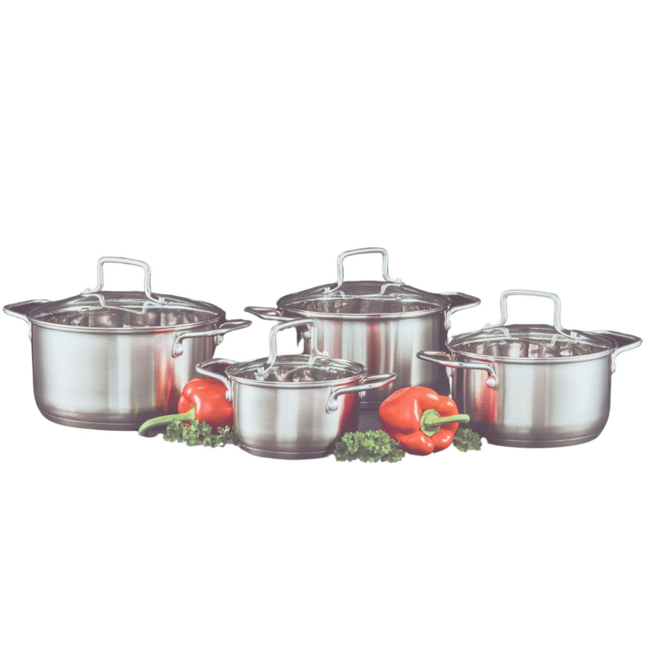 Set oale inox, 8 piese, AMBITION Hugo - 2 | YEO