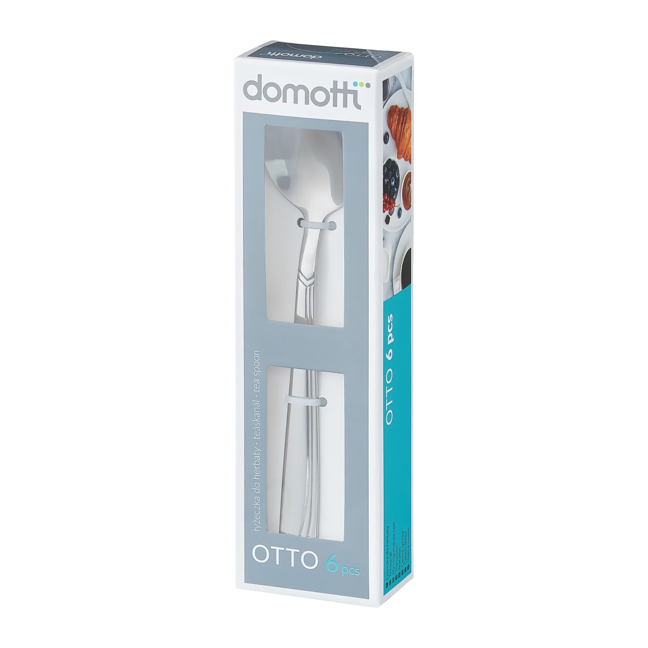 Set lingurita ceai, 6 piese, inox, DOMOTTI Otto - 2 | YEO