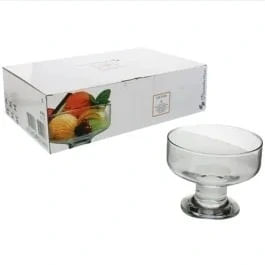 Set 6 cupa pentru inghetata 180ml, sticla, PASABAHCE Ice Ville - 4 | YEO