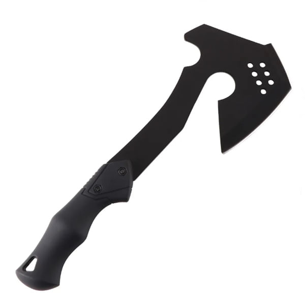 Topor multifunctional Double Axe, otel, 35 cm, teaca inclusa - 1 | YEO