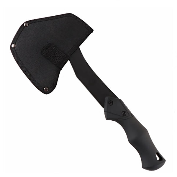 Topor multifunctional Double Axe, otel, 35 cm, teaca inclusa - 4 | YEO