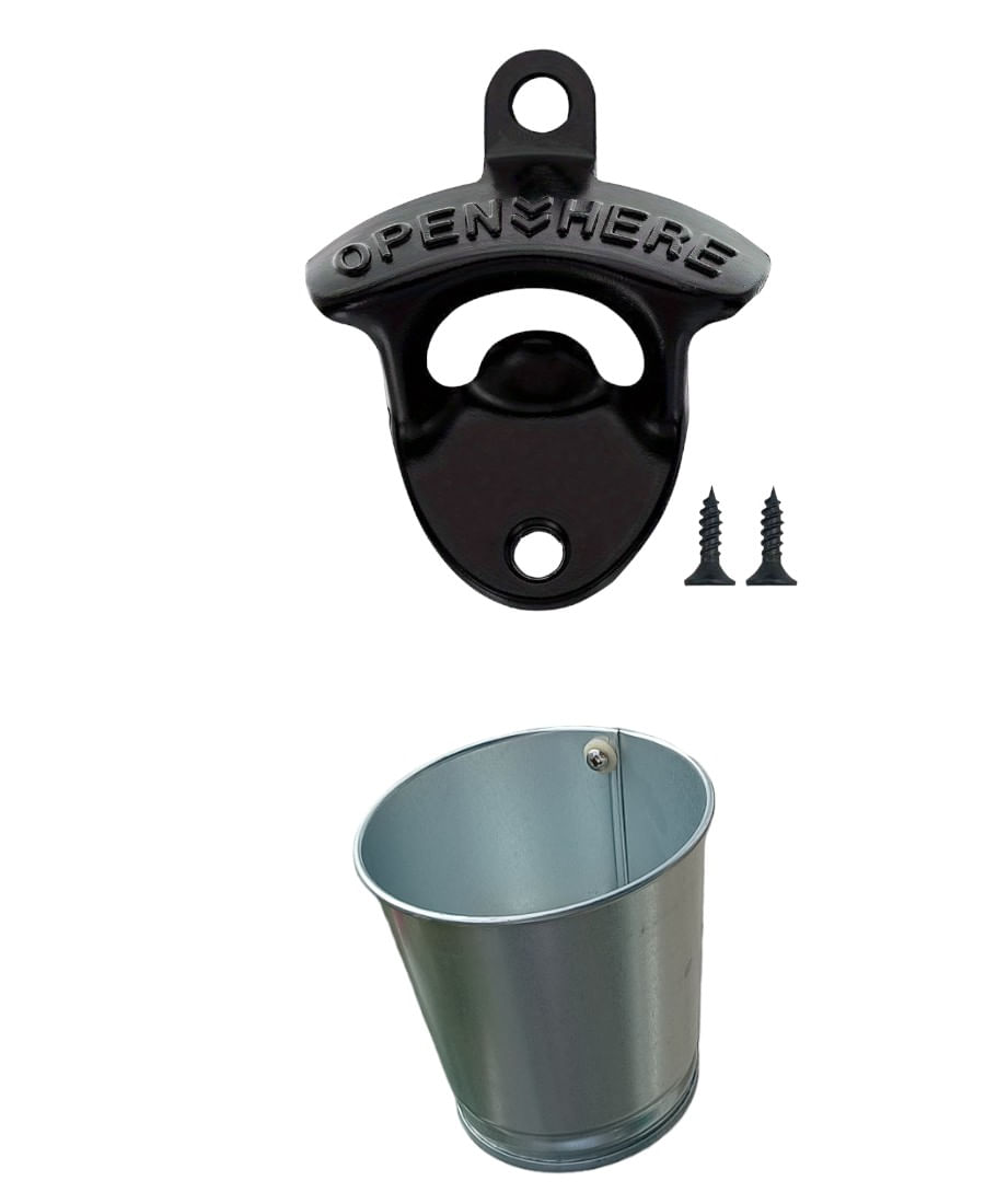 Desfacator sticle, bere, suc + Colector dopuri 9 cm - 2 | YEO