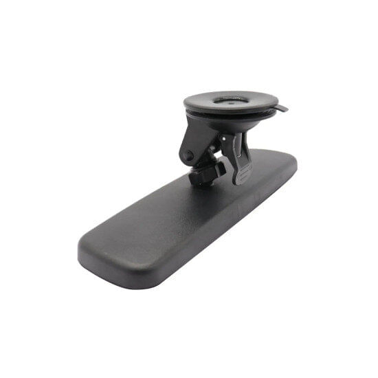 Oglinda retrovizoare fixare cu ventuza, culoare neagra, dimensiuni 24,5 x 6,5 cm - 4 | YEO