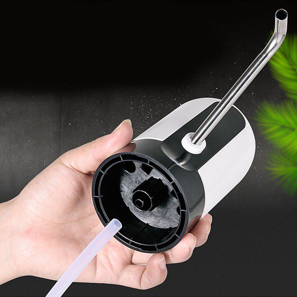 Pompa electrica de apa MRG M-K1, Automat, Pentru bidon, cu acumulator, Negru