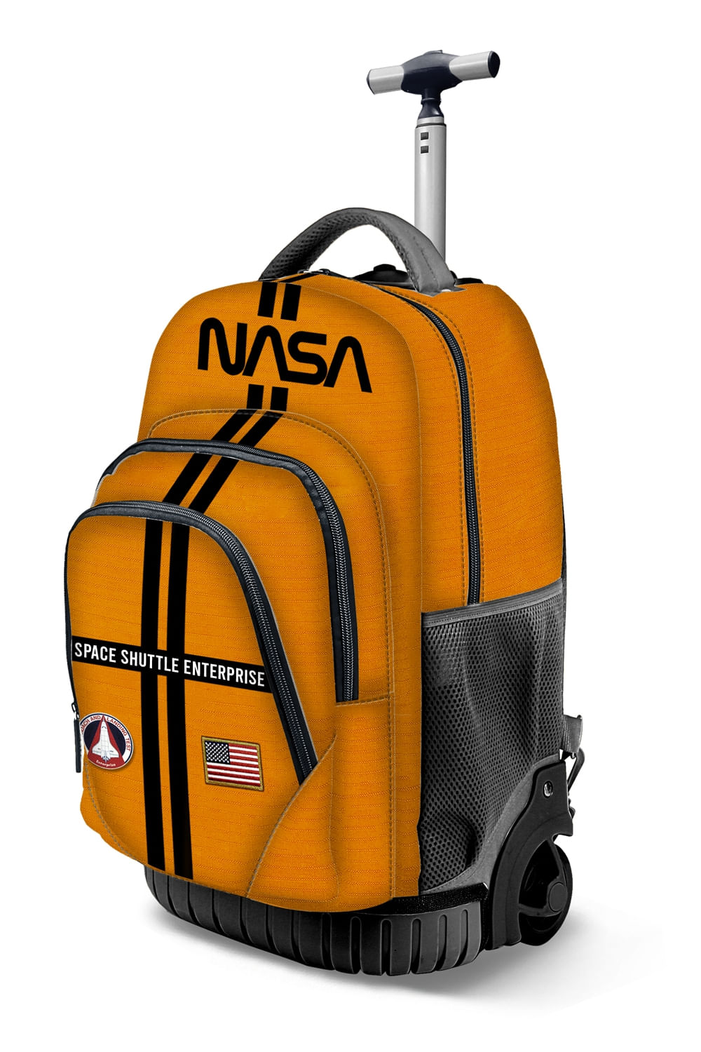 Ghiozdan Troler NASA Lines 47 x 32 x 27 cm Portocaliu