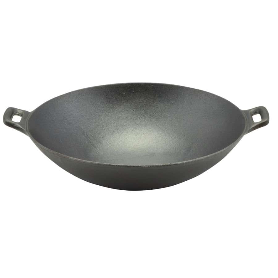 Wok fonta 36,6cm — imaginea 2