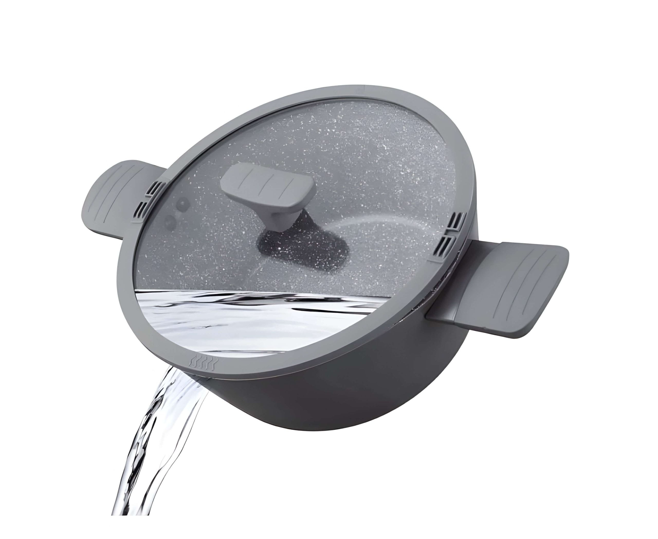Cratita antiaderenta cu filtru si gura de scurgere 24cm — imaginea 3