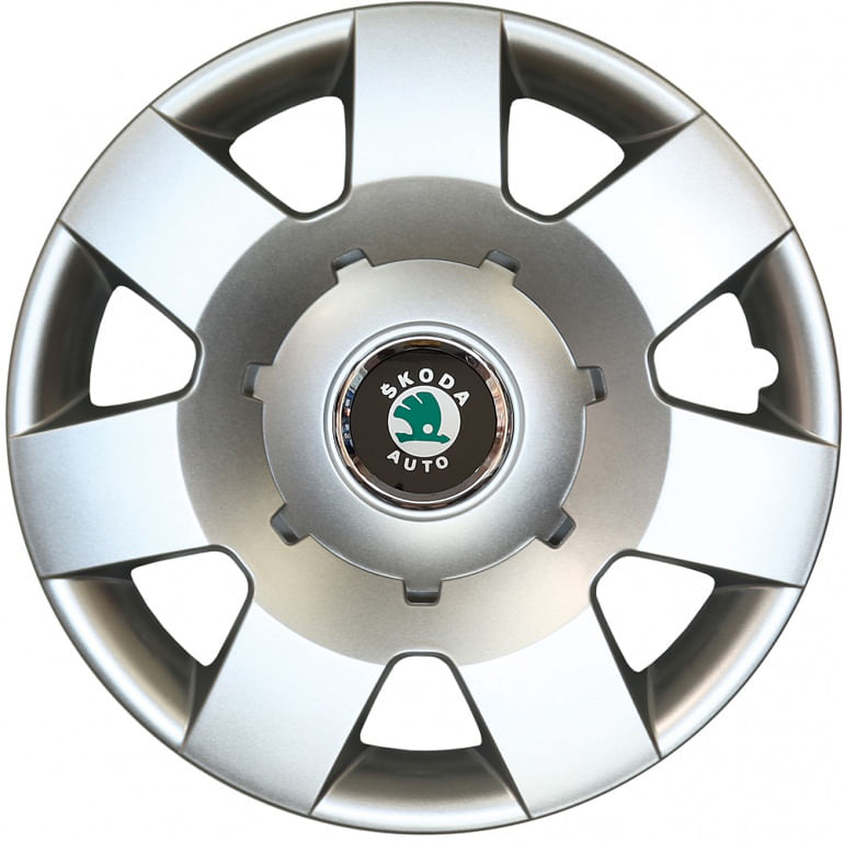Set 4 capace roti Kerime R14, potrivite jantelor de 14 inch, pentru Skoda, Model 219 - imagine 2