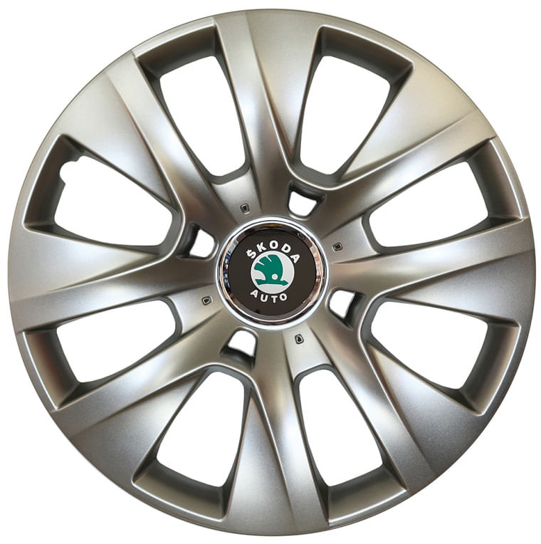 Set 4 capace roti Kerime R14, potrivite jantelor de 14 inch, pentru Skoda, Model 225