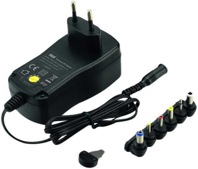 Alimentator universal reglabil in comutatie Well 2250mA