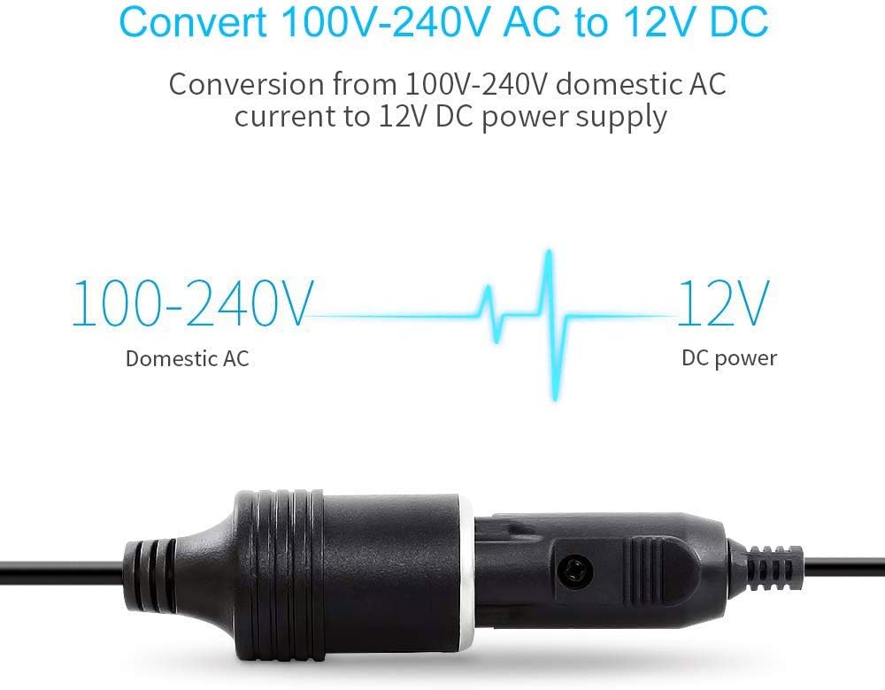 Convertor Priza Auto la 220V MRG MJNT614 , Invertor de la 220V la 12V, 8Ah