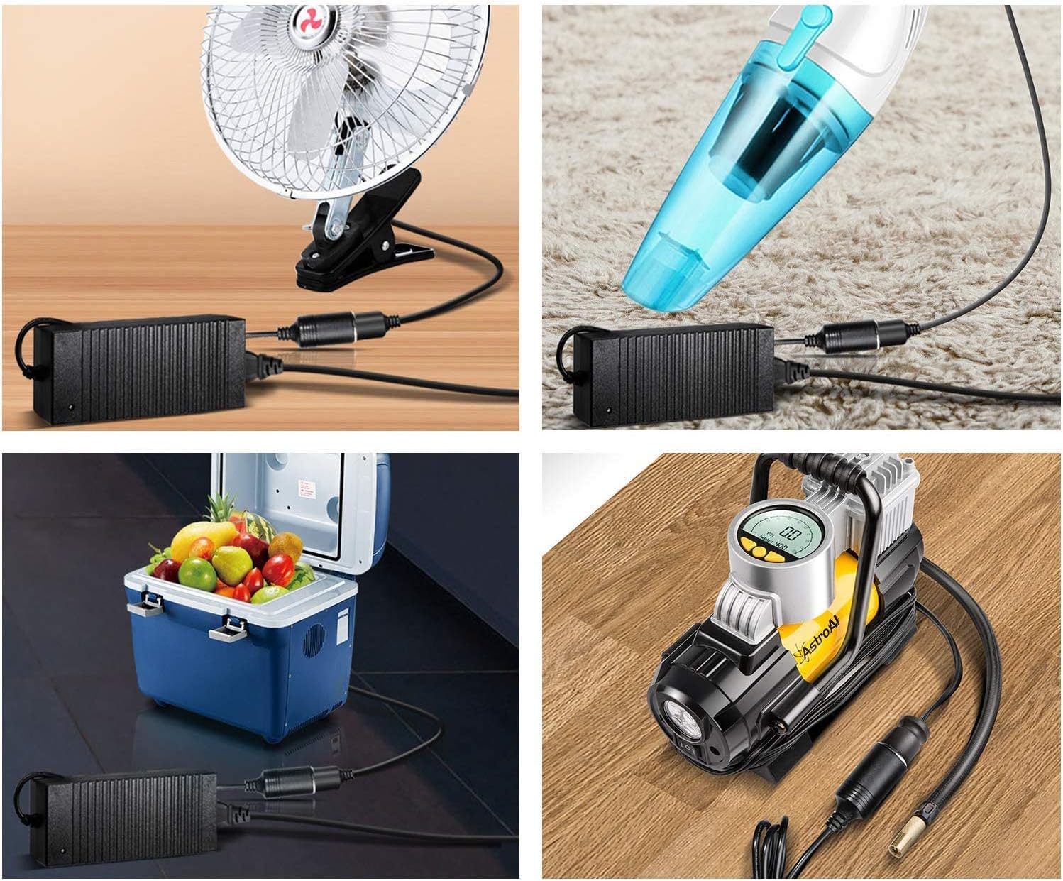 Convertor Priza Auto la 220V MRG MJNT614 , Invertor de la 220V la 12V, 8Ah - 3 | YEO