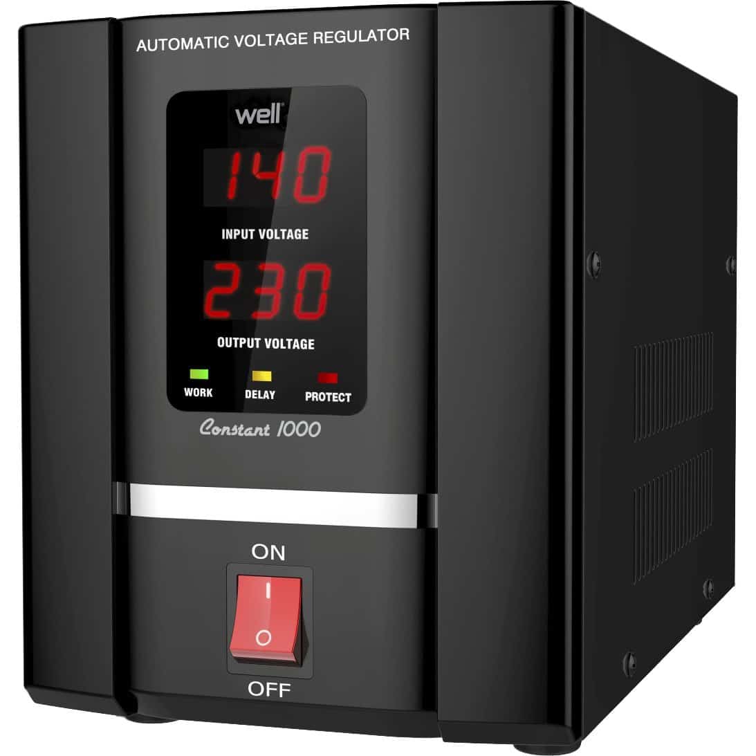 Stabilizator automat de tensiune cu servo motor 1000VA, Well