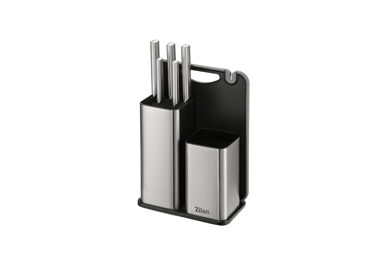 Set cutite 7 piese Zilan ZLN1627, Suport inclus, Otel inoxidabil 3CR13, Compatibil masina de spalat vase — imaginea 2